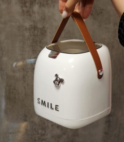 سطل رومیزی دسته دار Smile