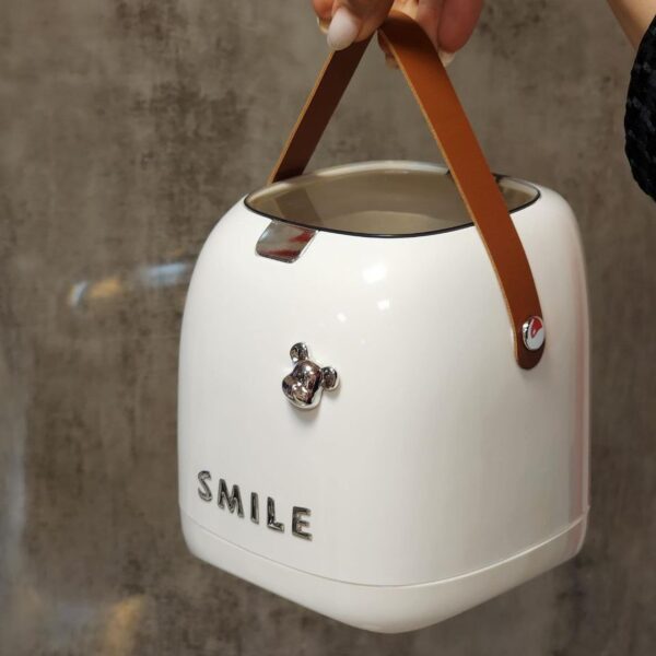 سطل رومیزی دسته دار Smile